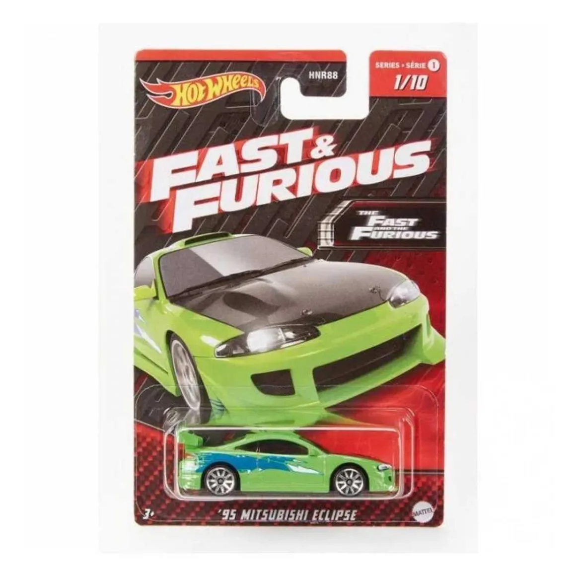 Hot Wheels - Hot Wheels Vehículo de Juguete rápido y furioso surtido (Varios modelos) HNR88