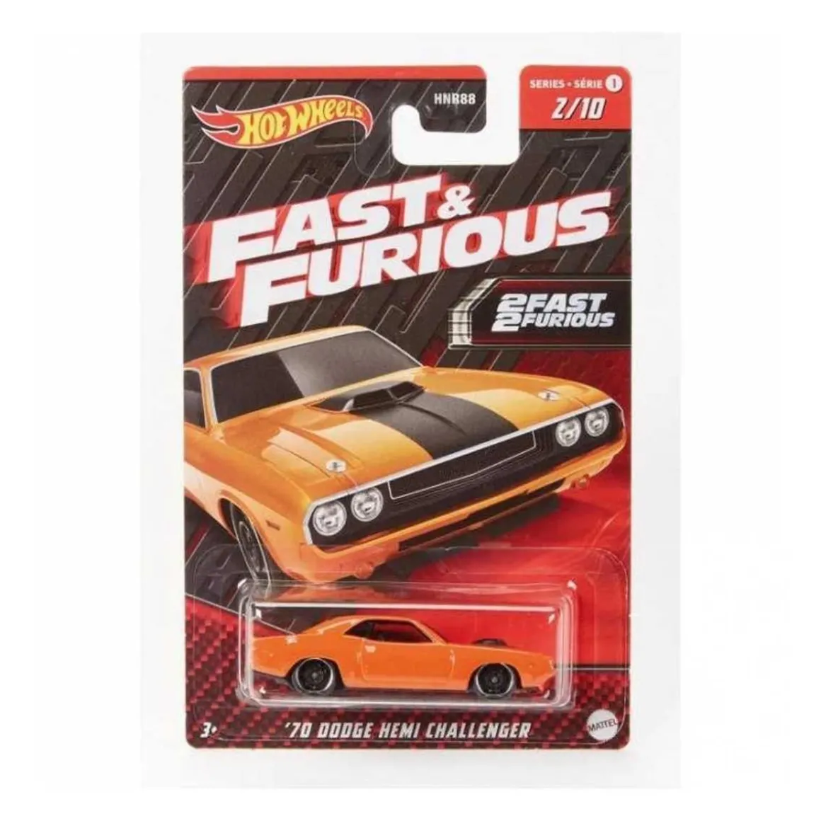 Hot Wheels - Hot Wheels Vehículo de Juguete rápido y furioso surtido (Varios modelos) HNR88