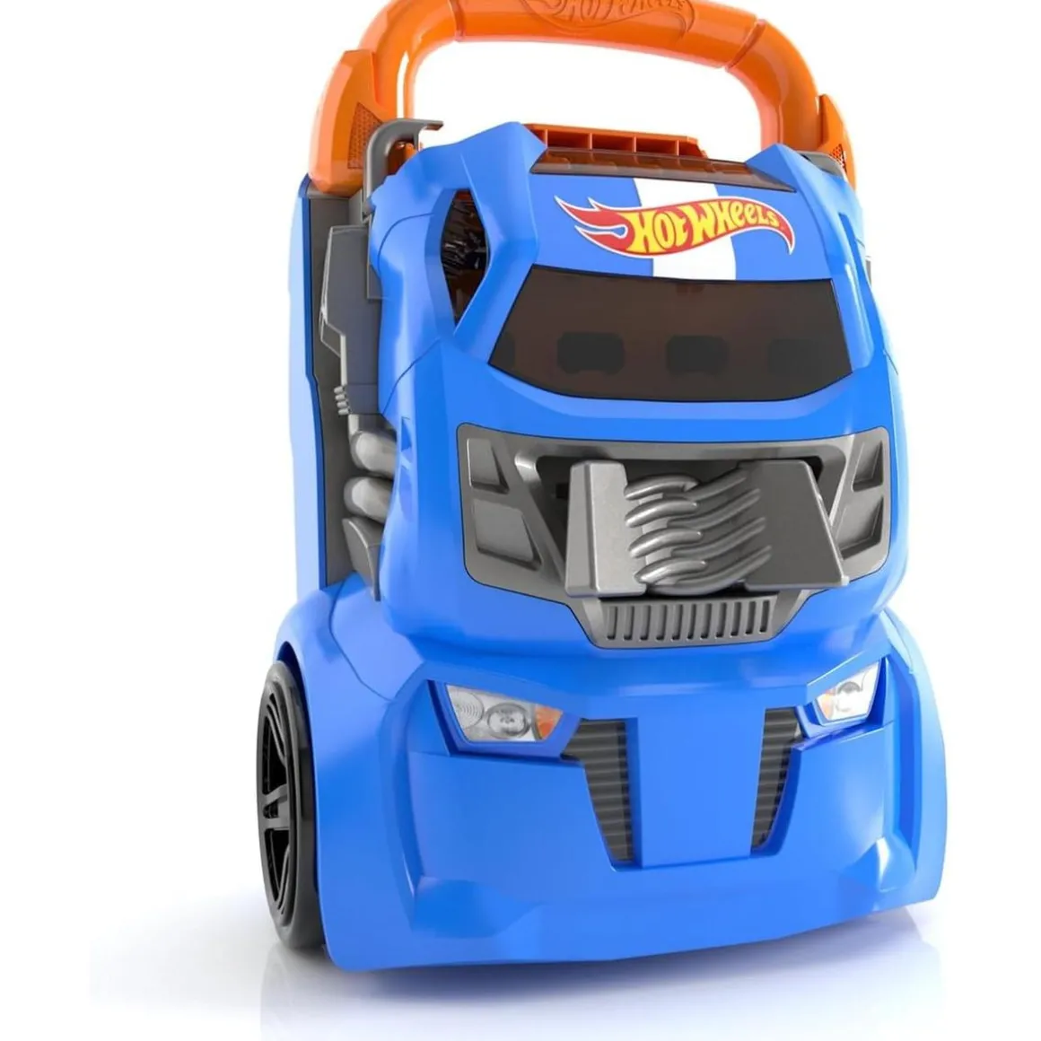 Hot Wheels - Maletín Guardacoches/Lanzador 2 en 1