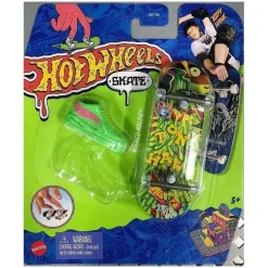 Hot Wheels - Monopatín de juguete con zapatillas para dedos, modelos surtidos (Varios modelos) ㅤ