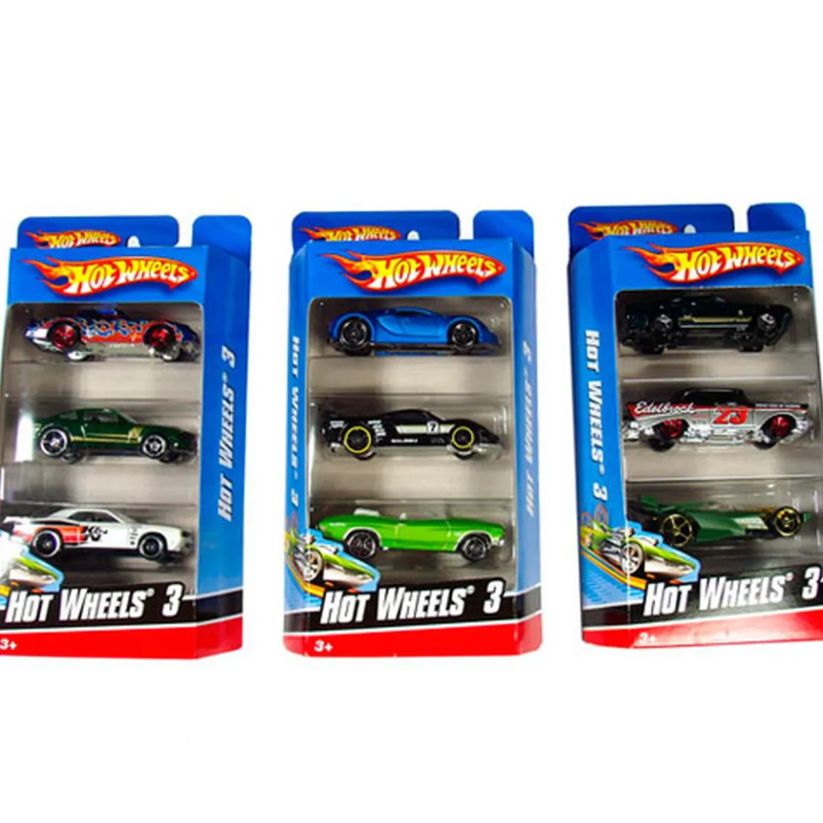 Hot Wheels - Pack 3 Coches Hot Wheels (varios modelos)