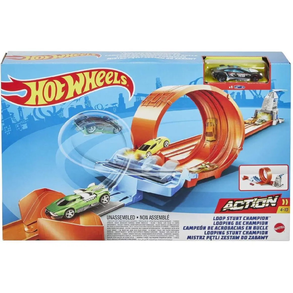 Hot Wheels - Pista Campeonato de Velocidad (Varios modelos)