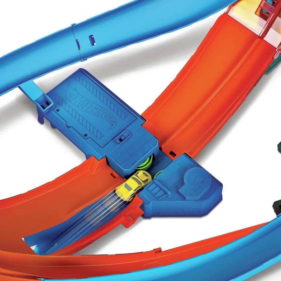 Hot Wheels - Pista de coches Looping Caos con 1 vehículo Die-cast incluido ㅤ