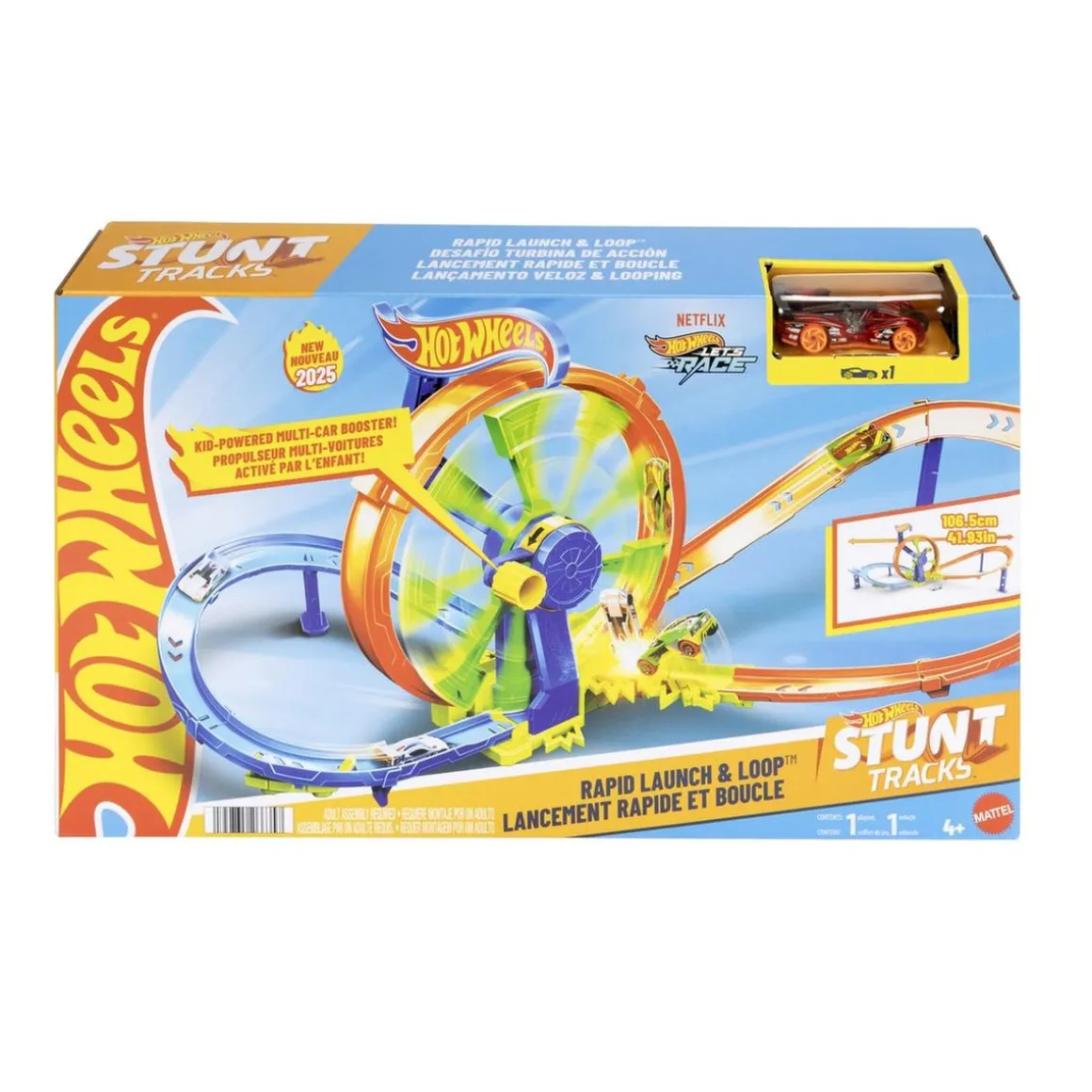 Hot Wheels - Pista Reto Turbina