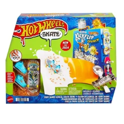 Hot Wheels - Skatepark miniatura con fingerboard exclusivo ㅤ