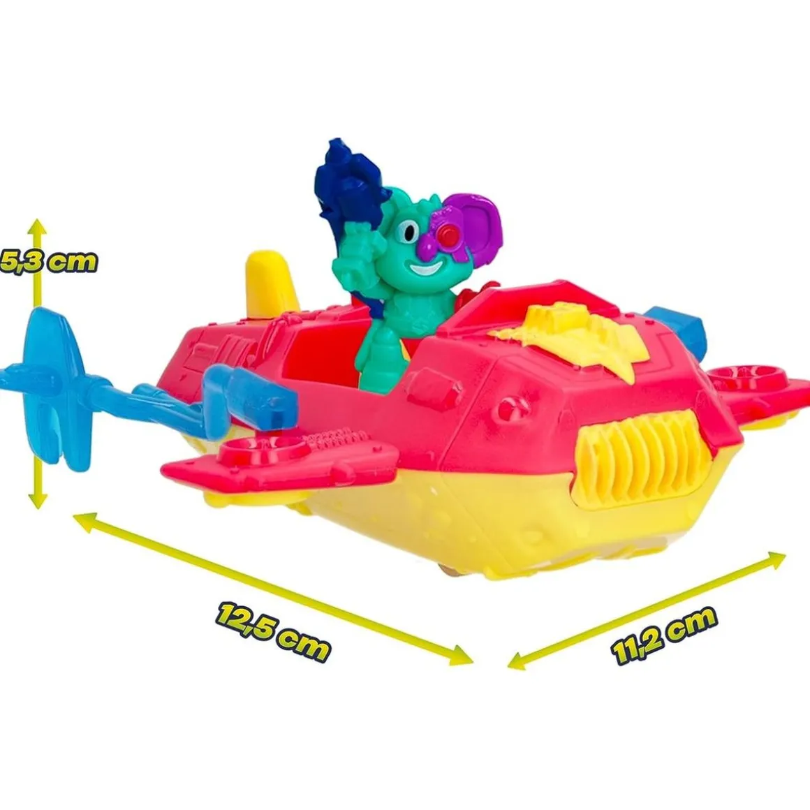 IMC Toys - Vehículo con funciones y figura incluida Ruby Invader ㅤ