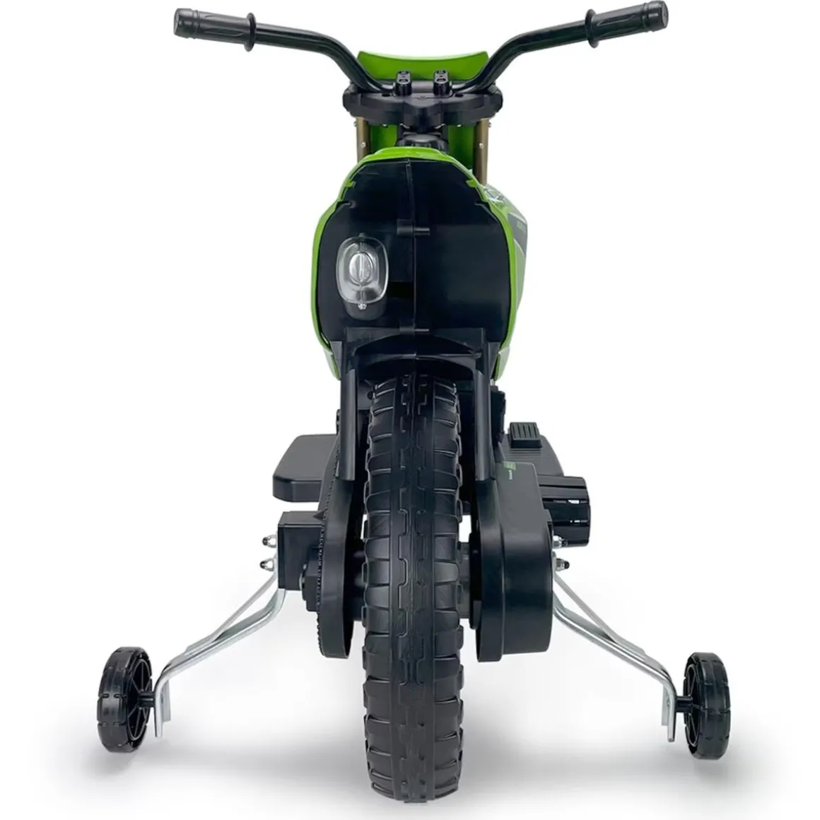 Injusa - Moto Cross Kawasaki KX85 de 12V Verde