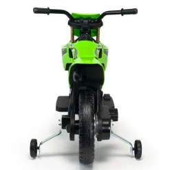 Injusa - Moto Cross Kawasaki KX 85 de 6V Verde