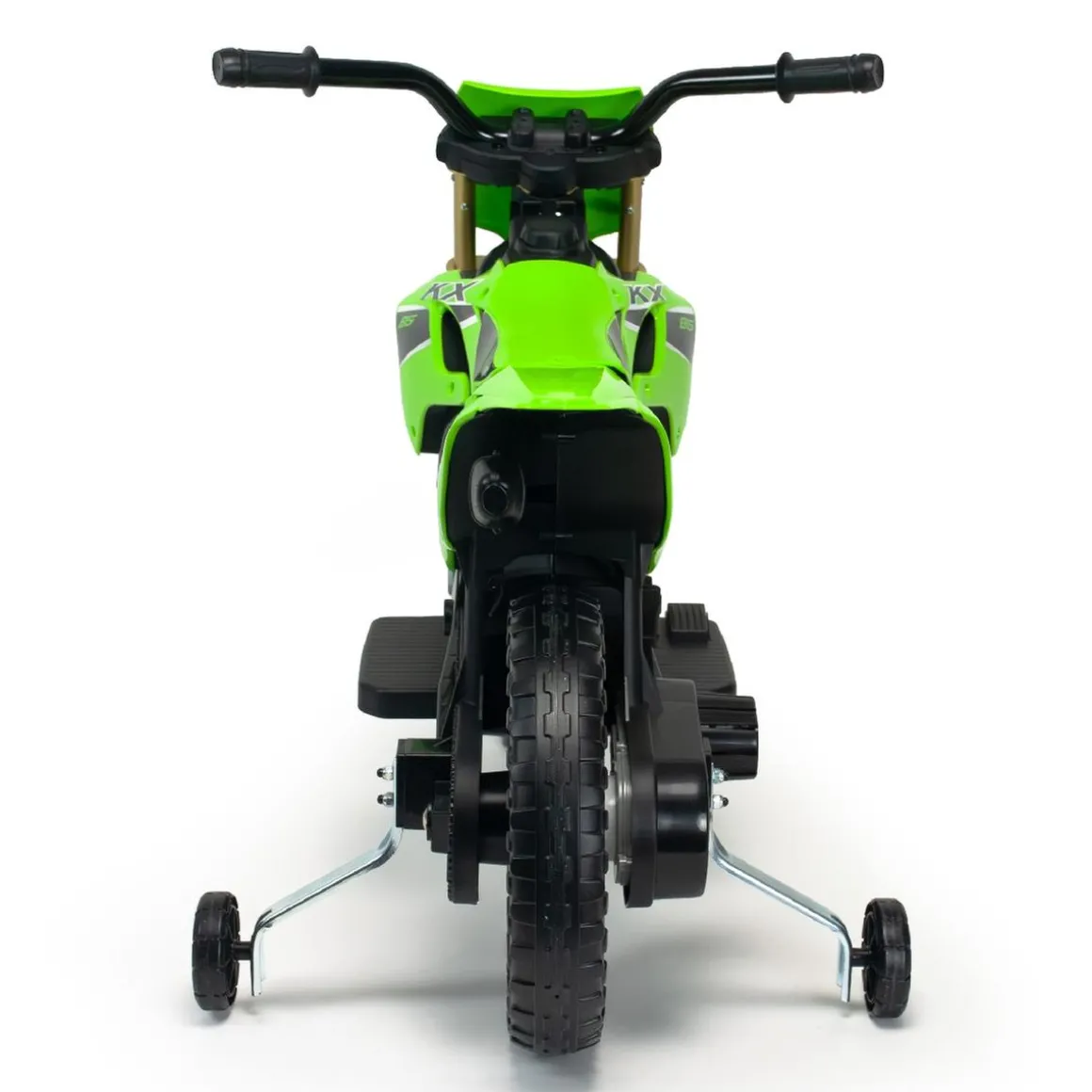 Injusa - Moto Cross Kawasaki KX 85 de 6V Verde