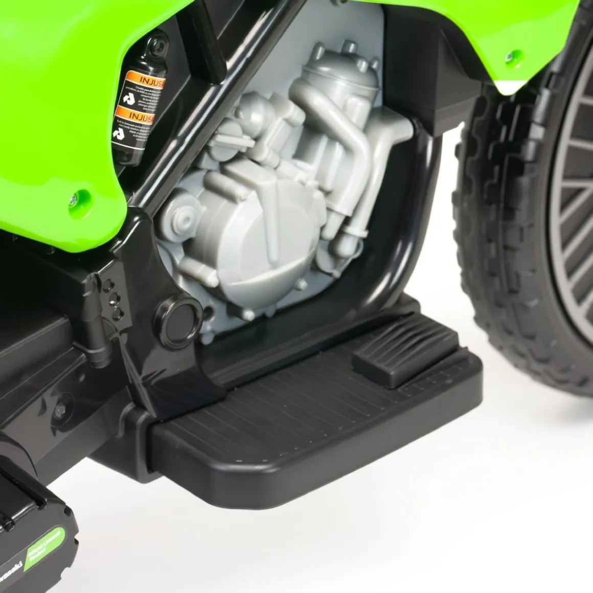 Injusa - Moto Cross Kawasaki KX 85 de 6V Verde