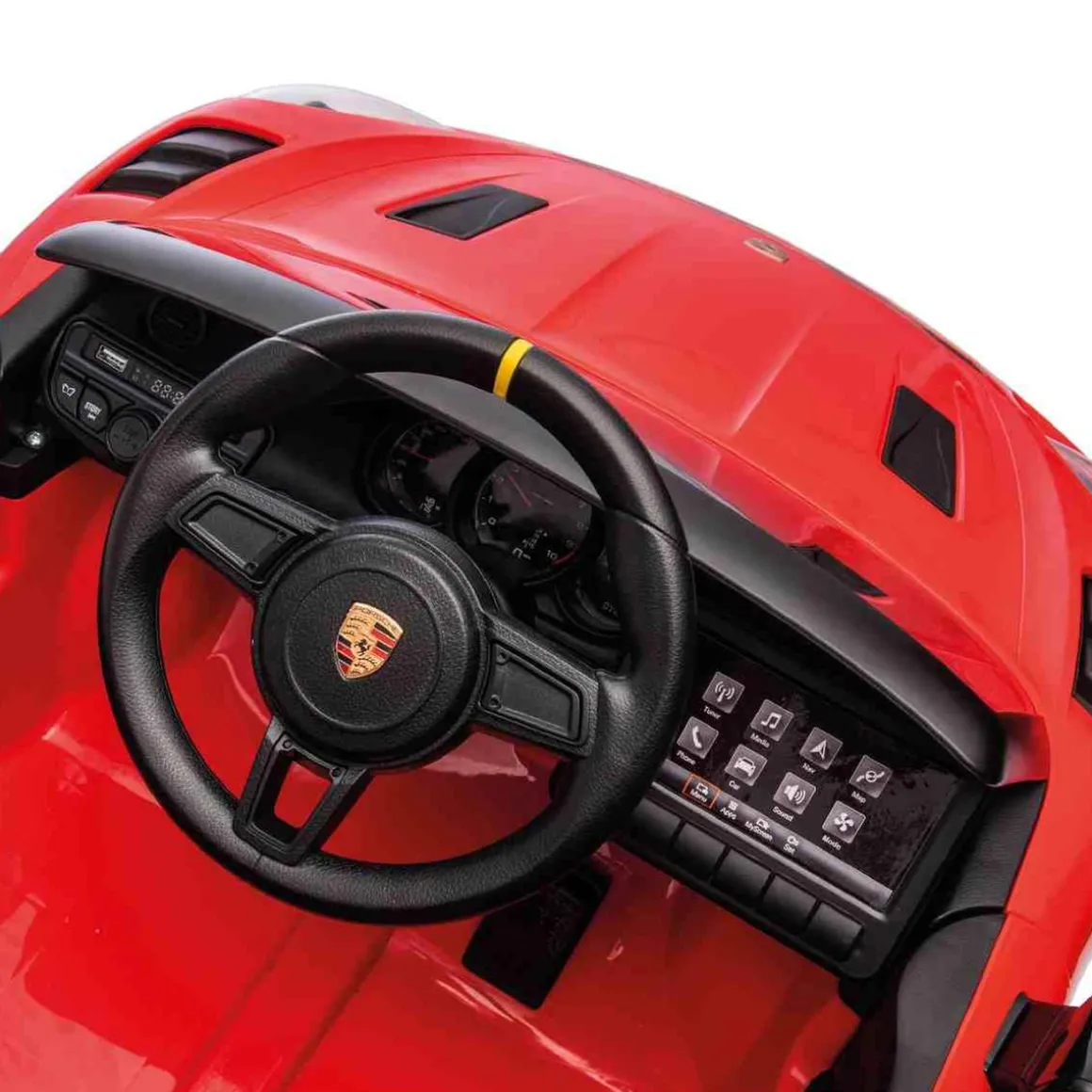 Injusa - Porsche Spyder 12V Rojo
