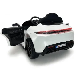 Injusa - Porsche Taycan 12V Blanco