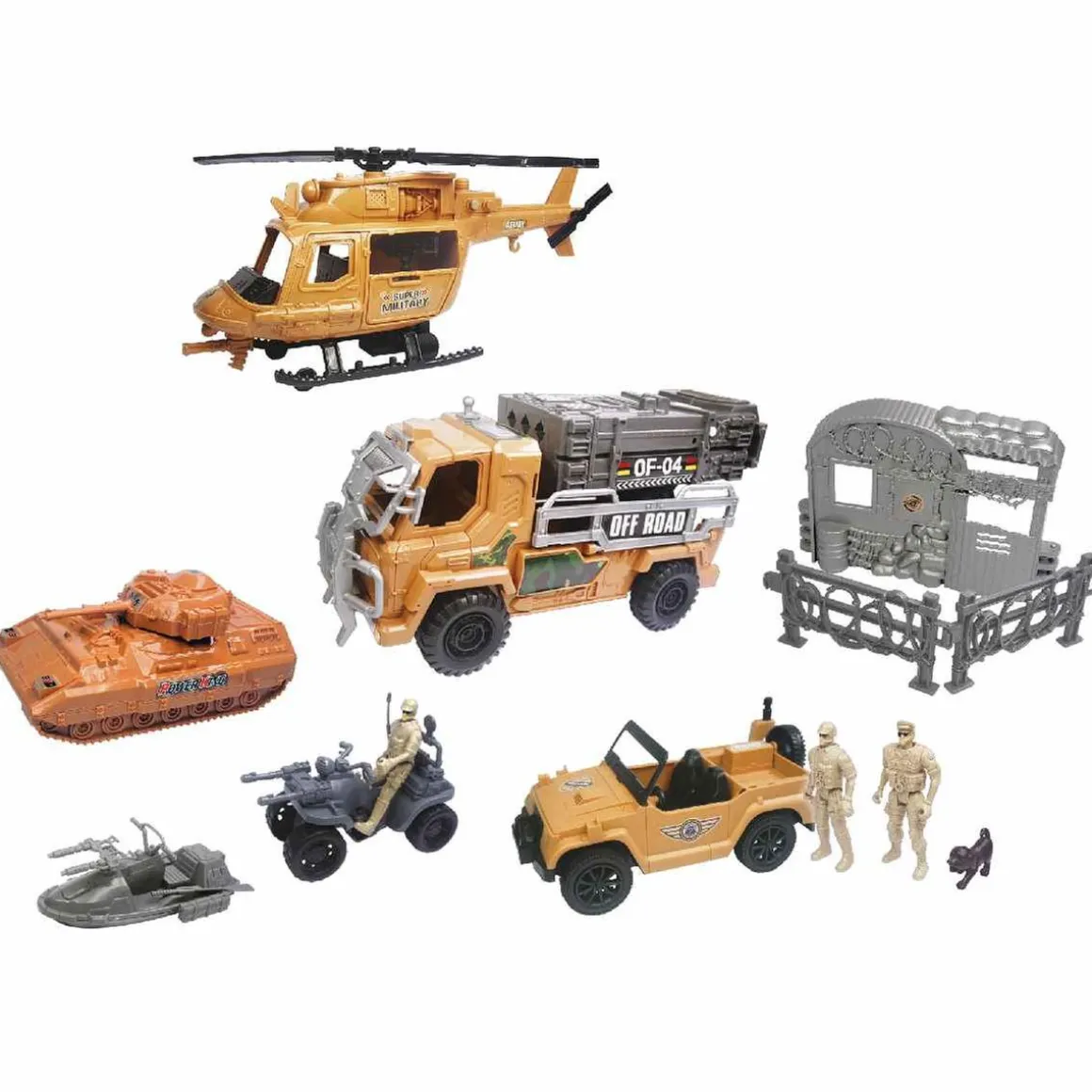 Invincible Heroes - Set vehículos militares