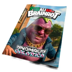 Italian Brainrot - Álbum + Sobre cartas coleccionables Anomalía Galáctica (It)