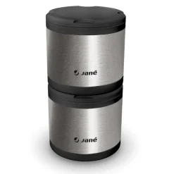 Jané - Termo acero inoxidible 2x500ml con funda