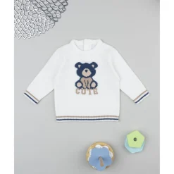 Jersey niño blanco teddy