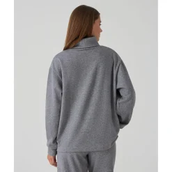 Jersey premamá gris “fake tricot”