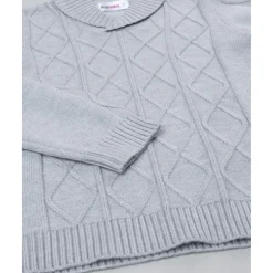 Jersey tricot niño gris