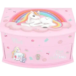 Joyero pequeño Ylvi rosa