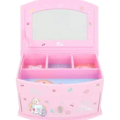 Joyero pequeño Ylvi rosa