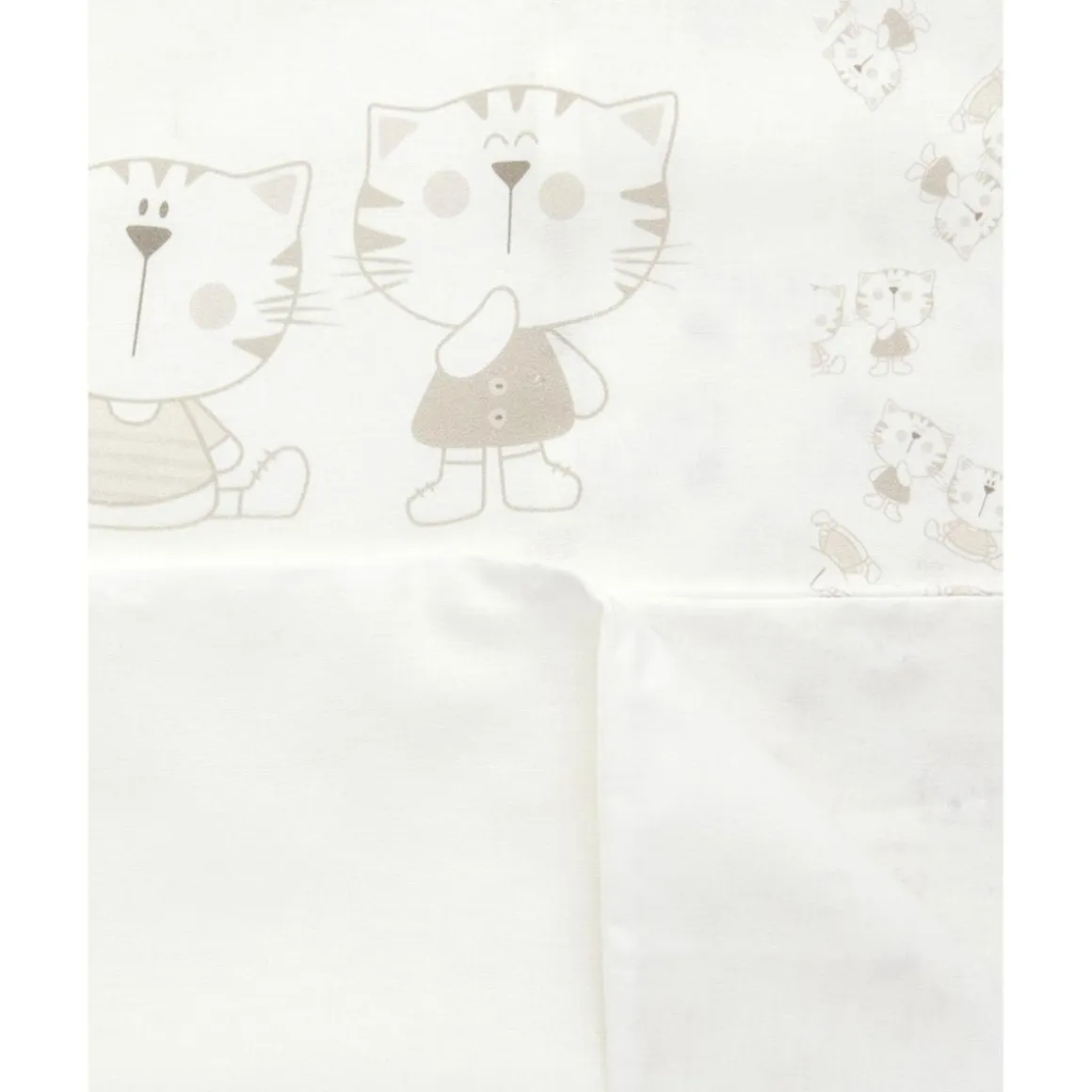 Juego de cama de 3 piezas con estampado de animalitos