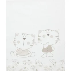 Juego de cama de 3 piezas con estampado de animalitos
