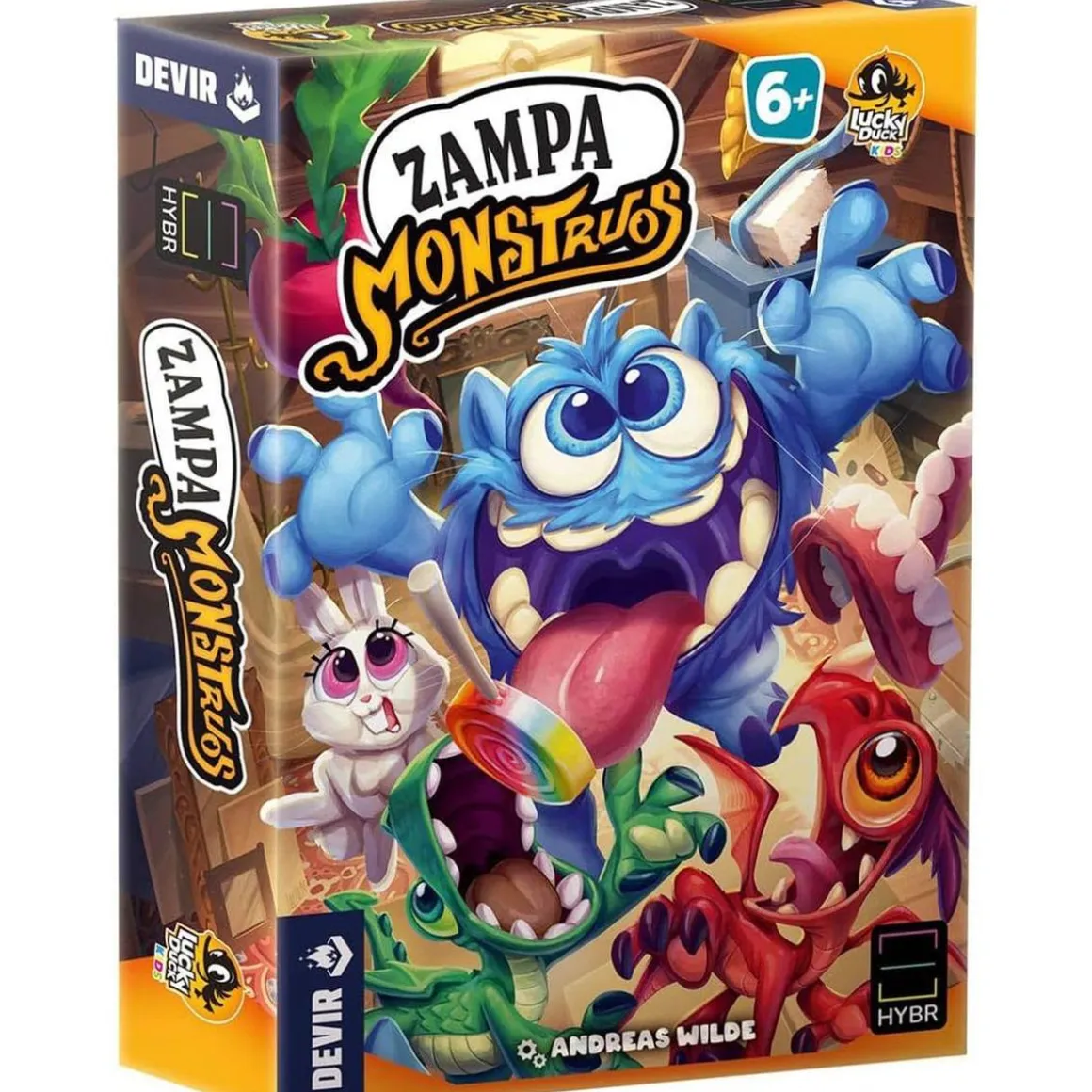 Juego de mesa Zampa Monstruos ㅤ