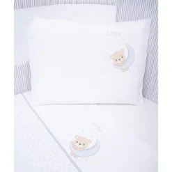 Juego de Sábanas Universal para Cuna/Cochecito 3 Piezas "Osito"