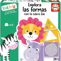 Juego educativo de encajables de animales para estimular coordinación y desarrollo cognitivo ㅤ