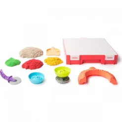 Kinetic Sand - Kit creativo Squish Pizza