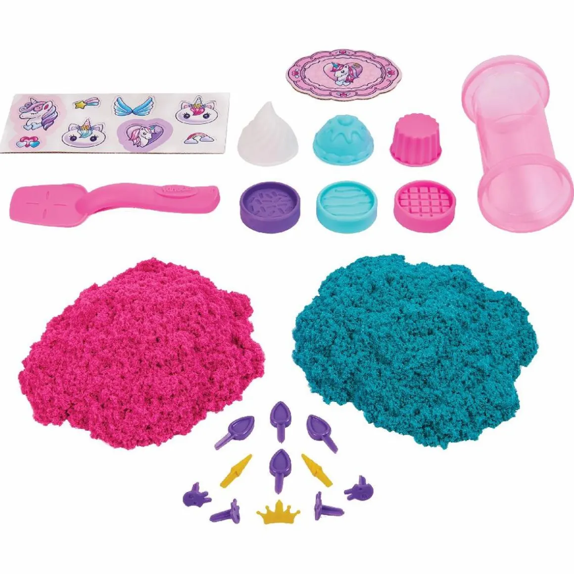 Kinetic Sand Pastelería de unicornio