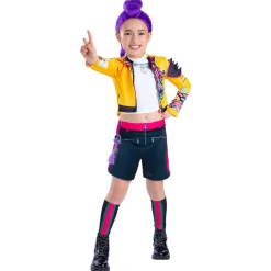 K-pop Demon Hunters - Disfraz Rumi Core Look Classic - Talla S (7-8 años)