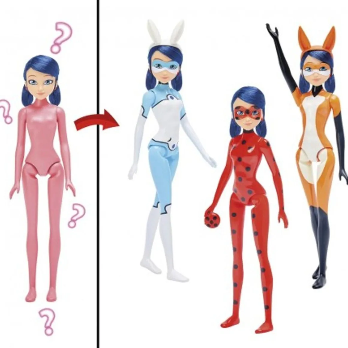 Ladybug - Marinette Transformación Sorpresa