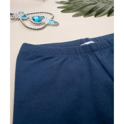 Legging niña azul