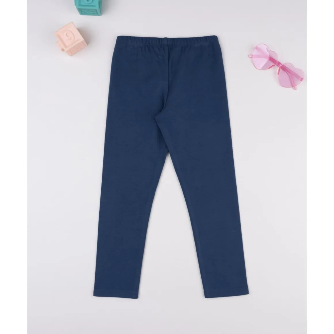 Leggings azules de niña
