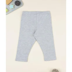 Leggings gris claro de niña
