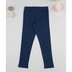 Leggings niña azul con corazón