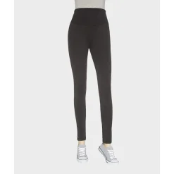 Leggings Premamá Gris Oscuro con Banda Ancha
