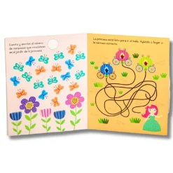 Libro con pinturas de cera (varios modelos)