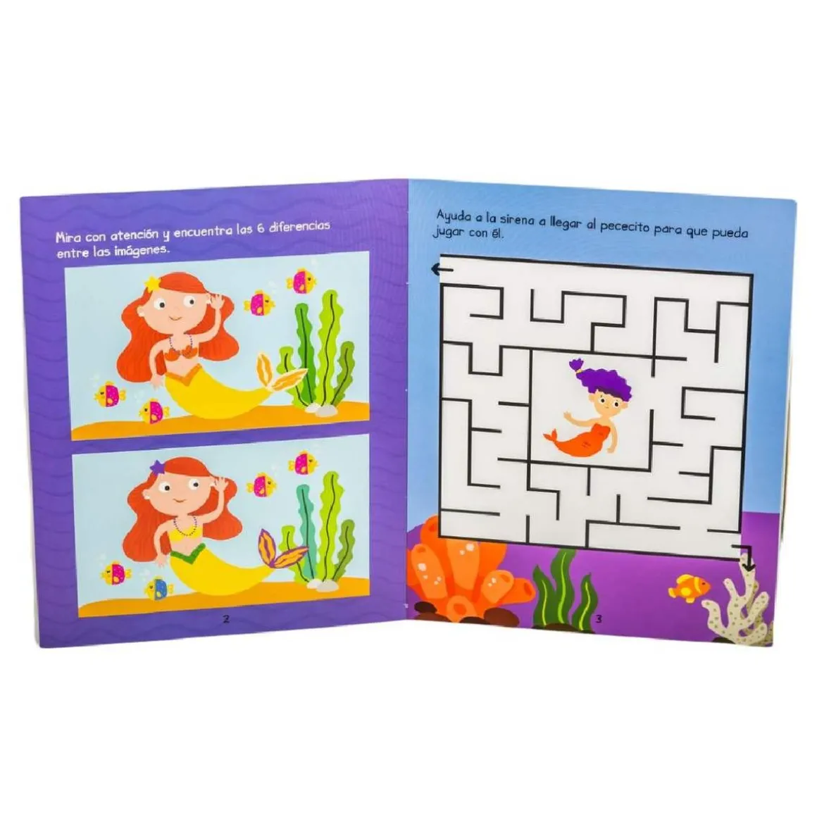 Libro con pinturas de cera (varios modelos)