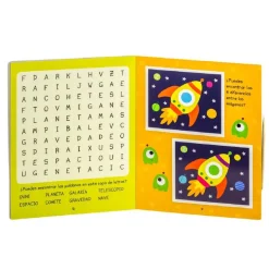 Libro con pinturas de cera (varios modelos)