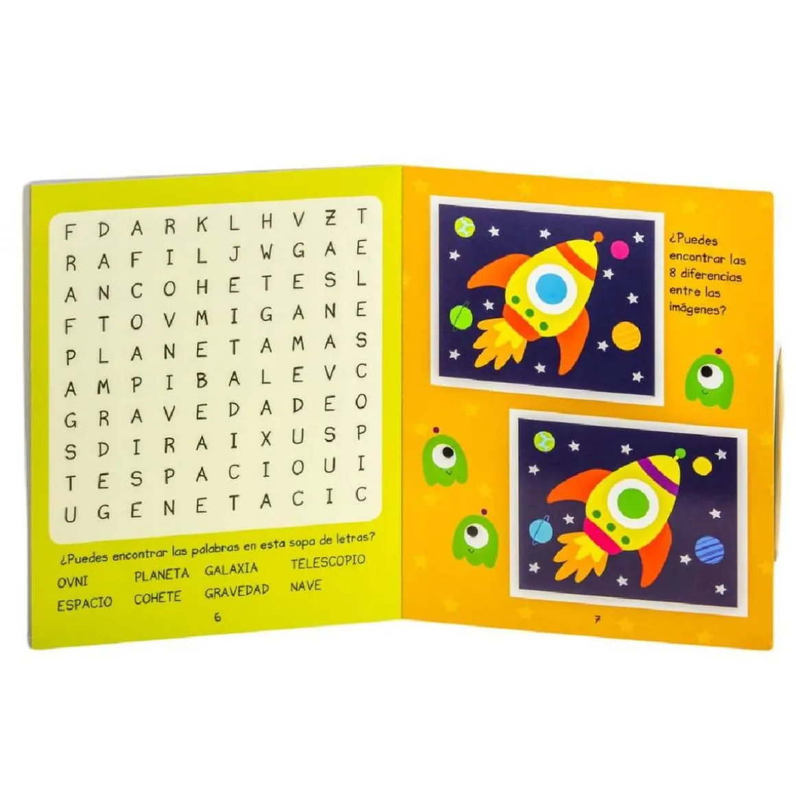 Libro con pinturas de cera (varios modelos)