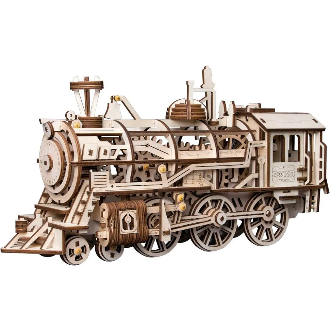 Locomotora - Puzzle de madera 3D