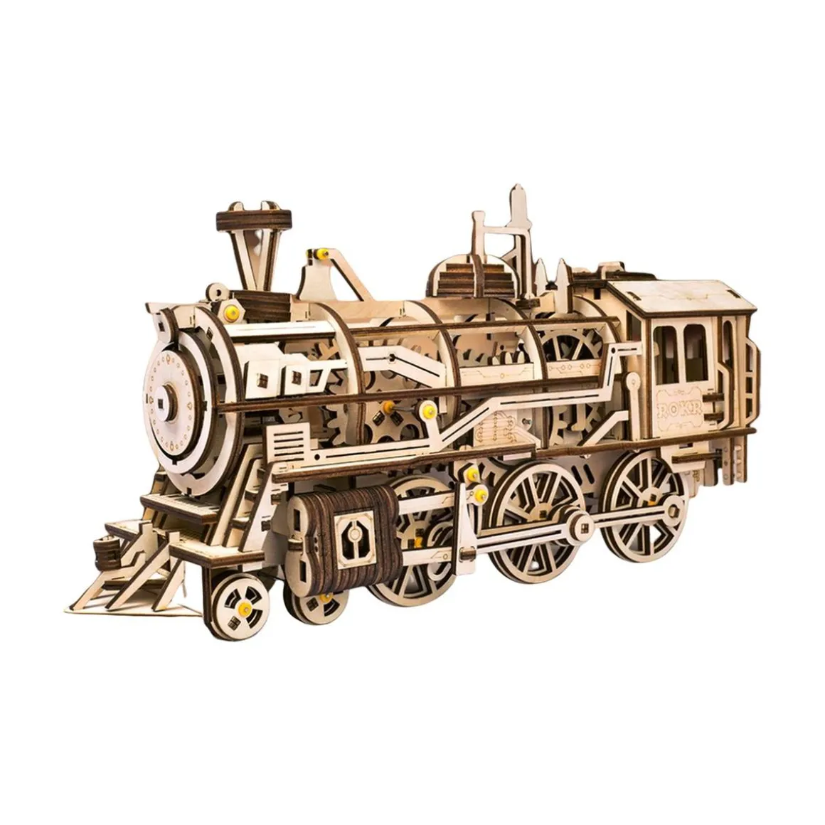 Locomotora - Puzzle de madera 3D