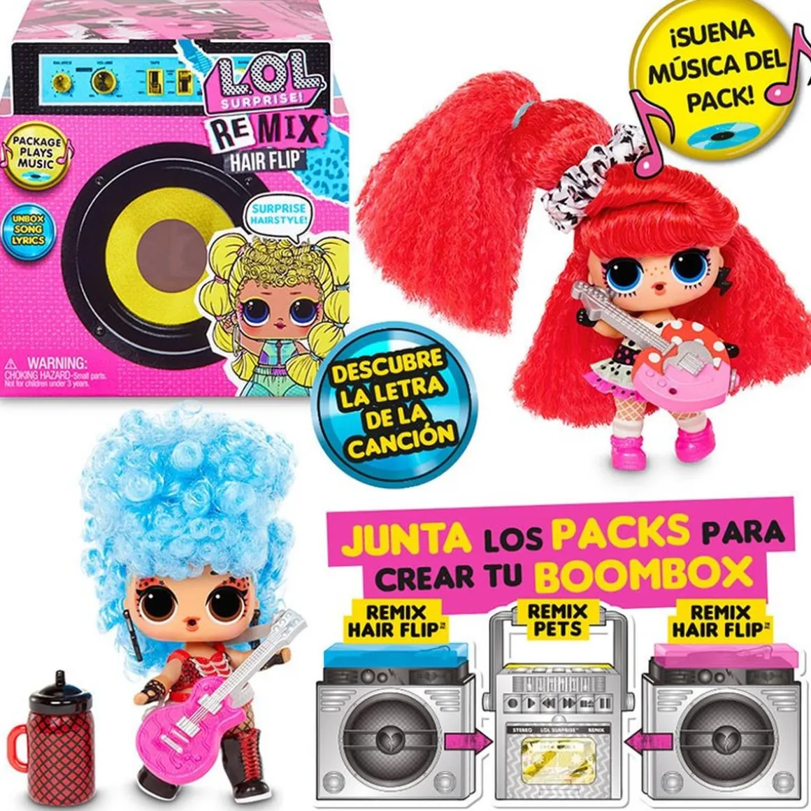 LOL Surprise - Remix Doll Hair Flip