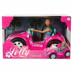 Lolly - Muñeca Lolly y su descapotable
