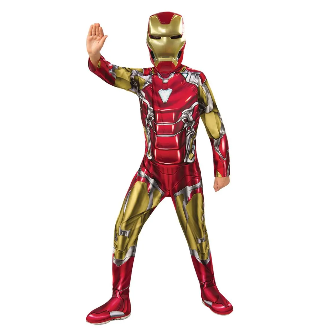 Los Vengadores - Disfraz Infantil Iron Man Endgame 8-10 años