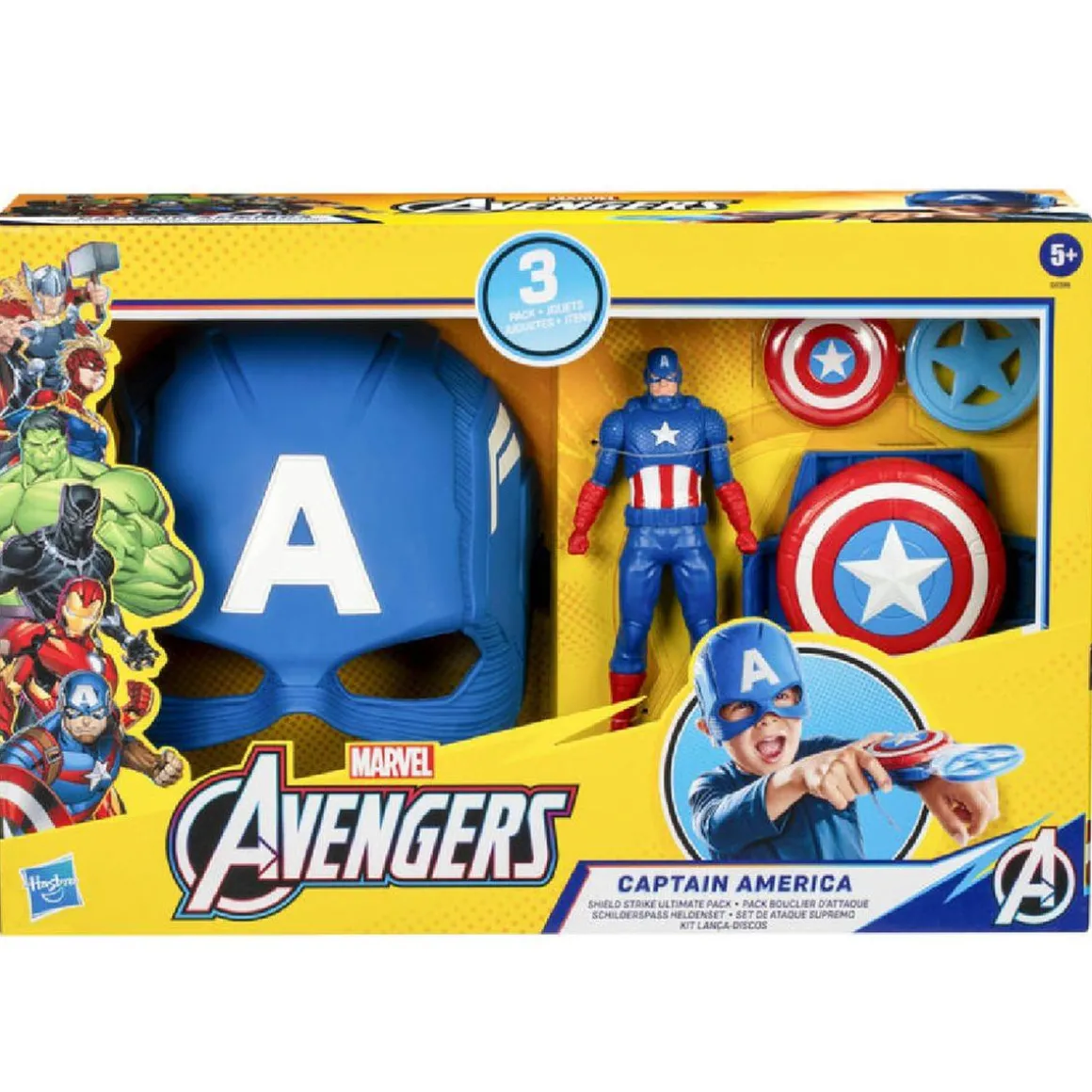 Los Vengadores - Set de ataque supremo del Capitán América
