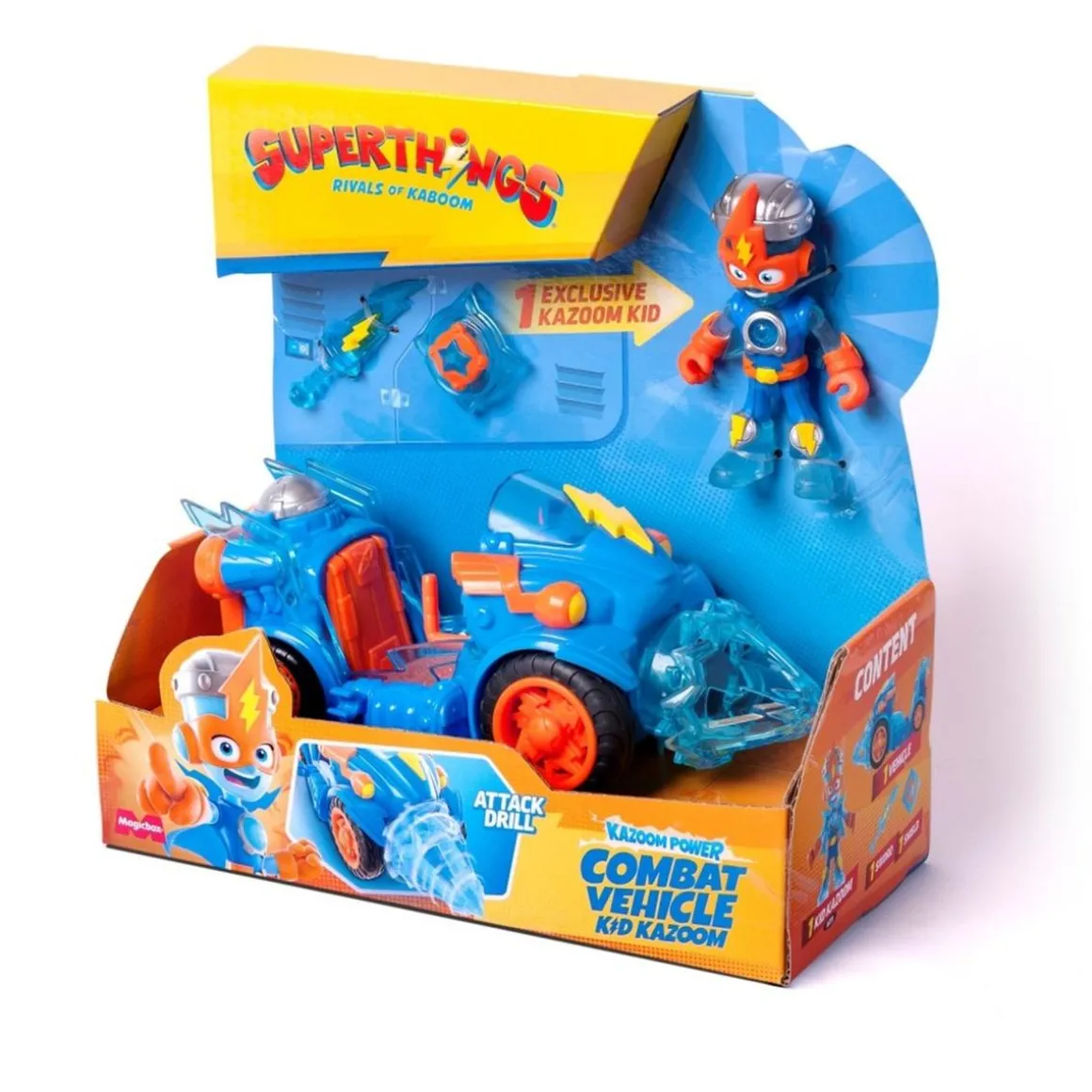 Magic Box - Superthings - Vehículo combate Kid Kazoom