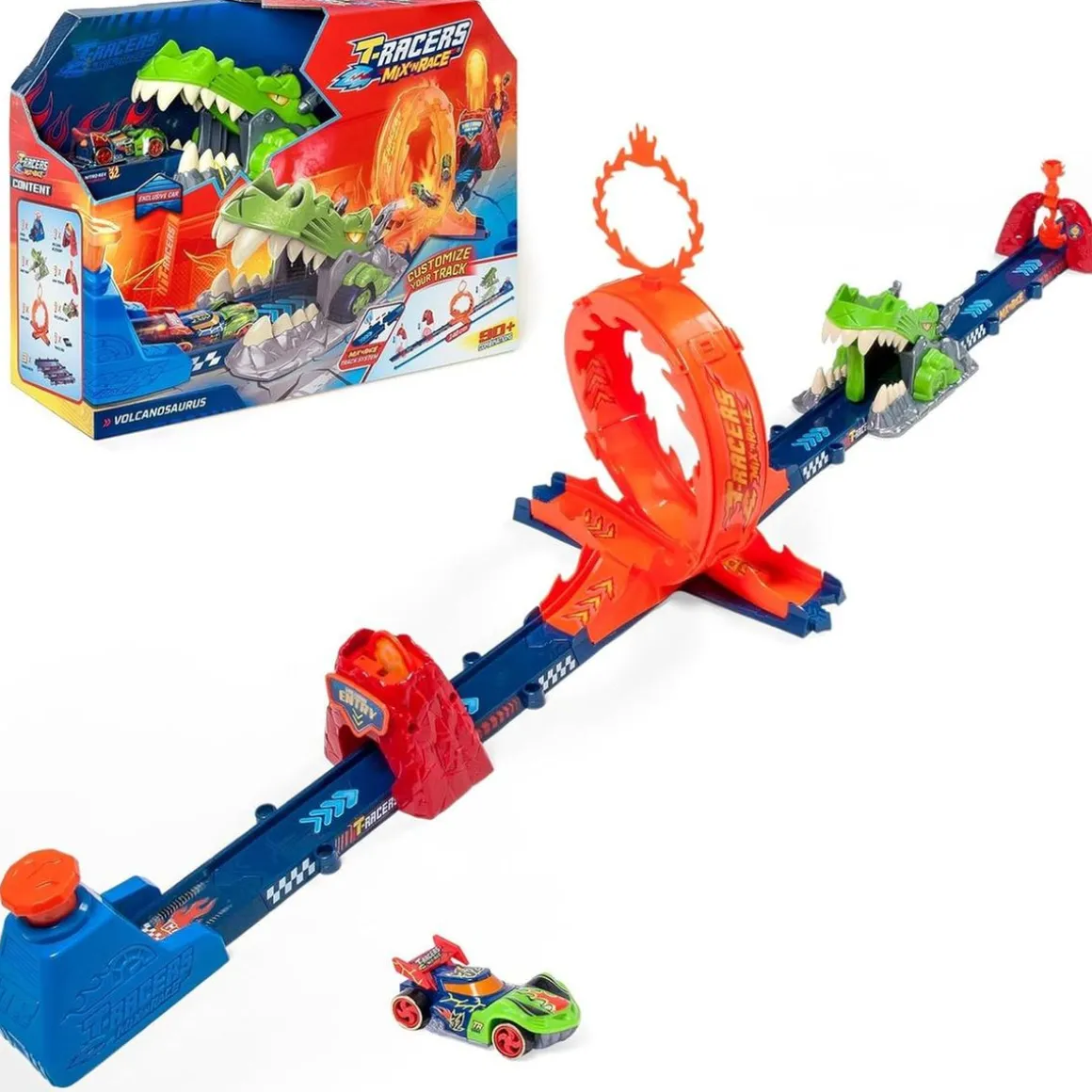 Magic Box - T-Racers Mix' n Race Volcanosaurus